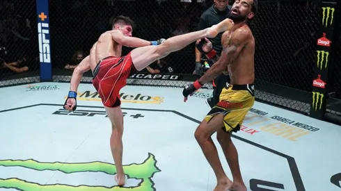 La patada de Ignacio Jaula Bahamondes que le da su primer triunfo en UFC