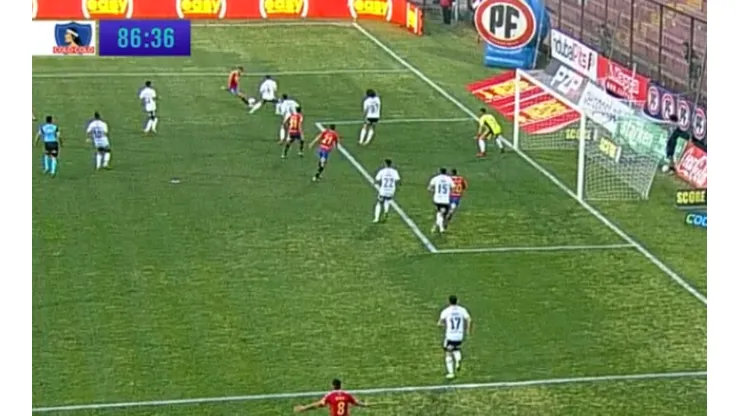 Palacios anotó, pero su gol lo anuló el VAR por posición de adelanto