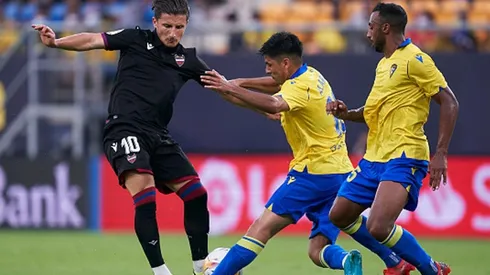 Tomás Alarcón debutó en La Liga y fue importante para el Cádiz.