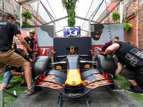 Simulador de Pit Stop de Red Bull llega a Patio Bellavista
