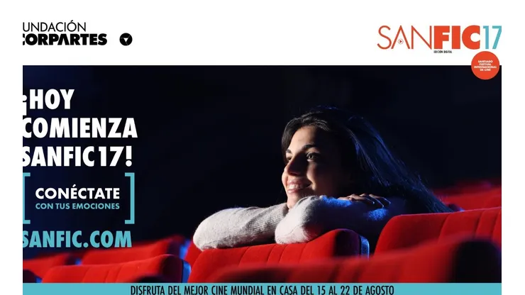 Este domingo 15 de agosto comienza el festival online y gratuito SANFIC17