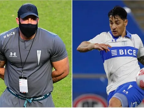 Zampedri y mocha con Poyet jr: "Soy futbolista, no boxeador"