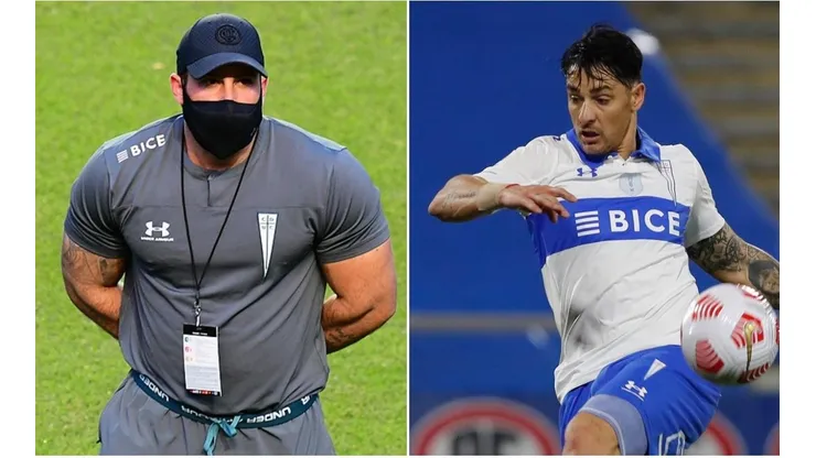 El goleador de la UC descartó haber tenido un encontrón con Diego Poyet.