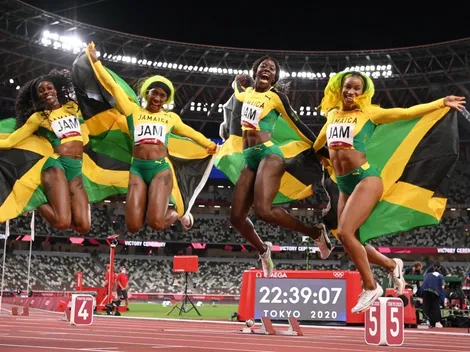 Jamaica consagra su dominio en el 4x100 femenino