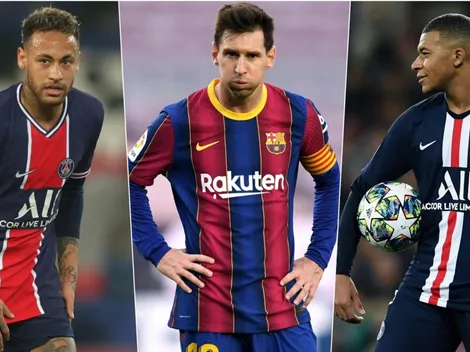 ¡Súper equipazo! La formación del PSG si ficha a Messi