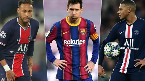 PSG puede armar un tridente letal si logra el fichaje de Messi.