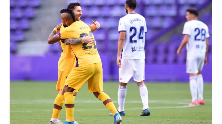 Vidal y Messi son grandes amigos