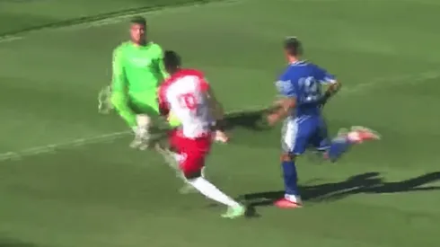 Rui Silva se comió un gol de caño ante el Almería