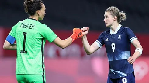 Tiane Endler no pierde la fe pese al debut con derrota en Tokio 2020.