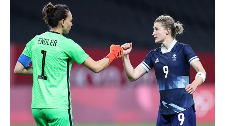 Tiane Endler no pierde la fe pese al debut con derrota en Tokio 2020.