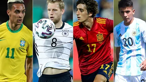 Antony, Arne Maier, Bryan Gil y Thiago Almada estarán en los JJ.OO. de Tokio bajo los ojos del mundo.