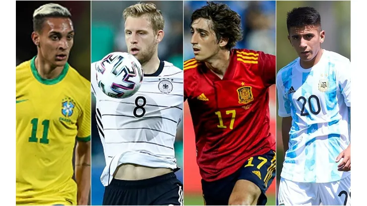 Antony, Arne Maier, Bryan Gil y Thiago Almada estarán en los JJ.OO. de Tokio bajo los ojos del mundo.