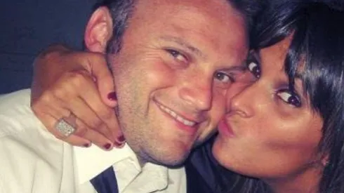 Roberto Bruce junto a Andrea Sanhueza.