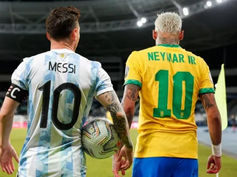 Messi y Neymar, los mejores jugadores de la Copa América