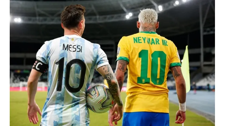 Messi y Neymar son los mejores futbolistas de la Copa América.