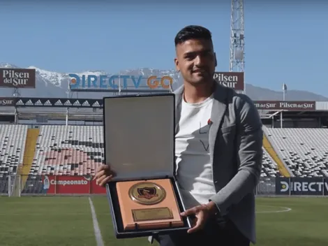 La sentida despedida de Felipe Campos de Colo Colo