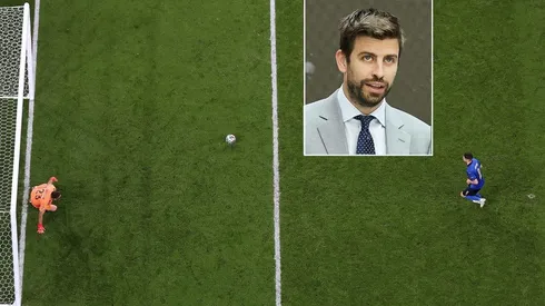 Una nueva forma de lanzar los penales propone Piqué