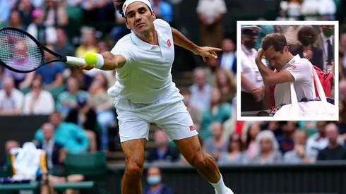 Federer fue eliminado en cuartos de final de Wimbledon