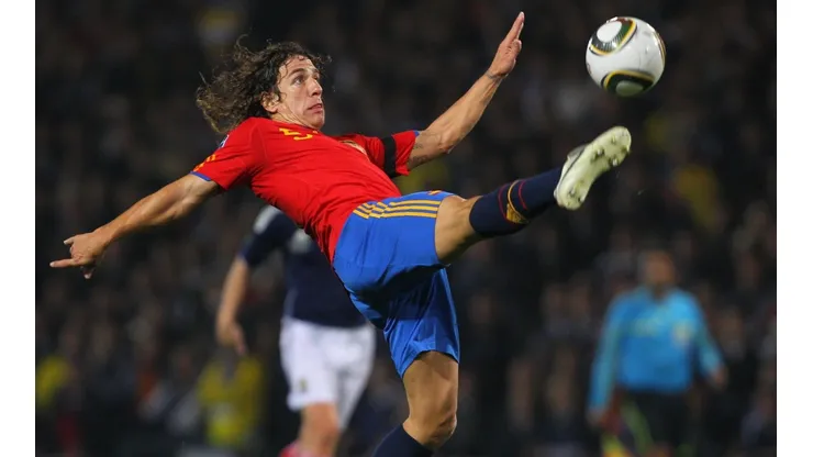 Carles Puyol felicitó a la selección española y aseguró que no hubo equipo mejor que ella