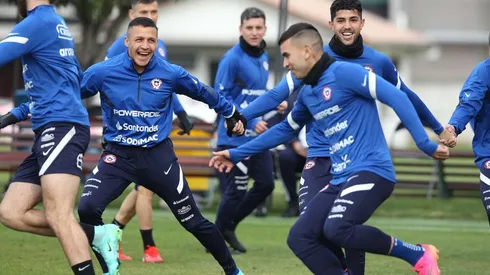 Alexis Sánchez entrenó junto a sus compañeros y su regreso a las canchas espera