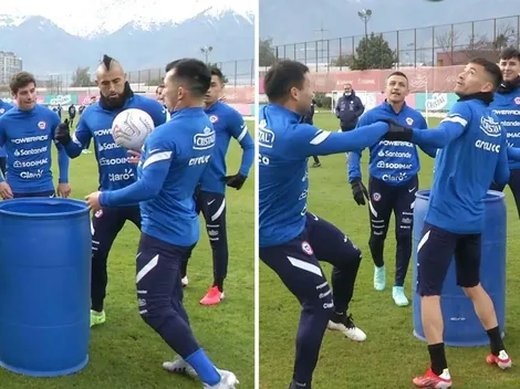 Video: el genial desafío entre el equipo de Alexis y el de Vidal