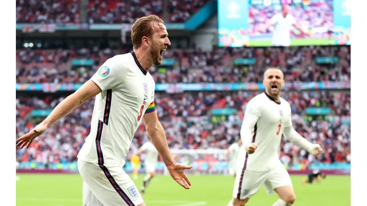 Harry Kane marcó el segundo gol de Inglaterra frente a Alemania