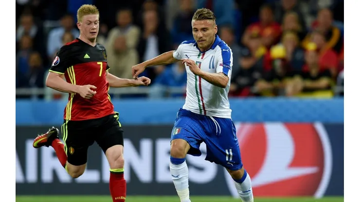 Choque de candidatos entre Bélgica e Italia por la Eurocopa.