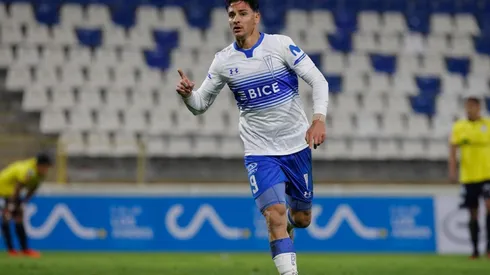 Fernando Zampedri y la UC en la Copa Chile.