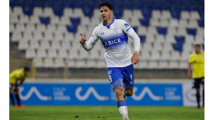 Fernando Zampedri y la UC en la Copa Chile.