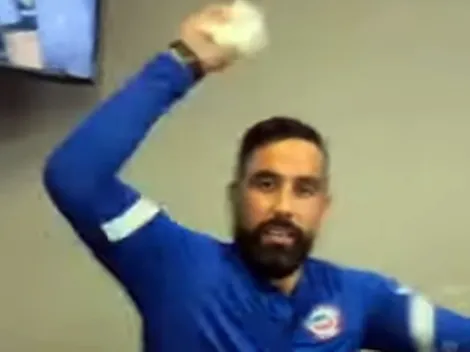 La defensa colocolina de Bravo contra el Huaso Isla