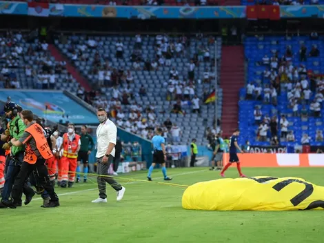 Activista protesta y casi origina tragedia en estadio de Munich
