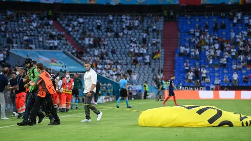 El activista de Greenpeace estuvo cerca de un accidente peor.