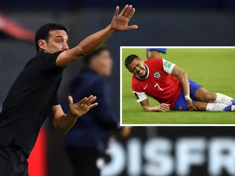 Scaloni reconoce: "No tienen a Alexis, es una baja importante"