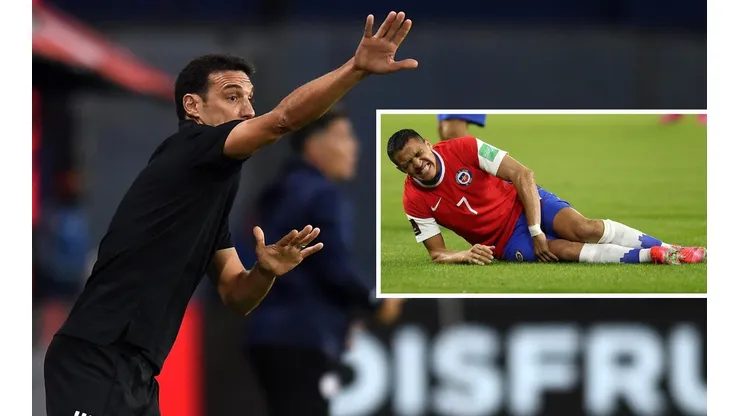 Scaloni reconoce que Chile no es lo mismo sin Alexis