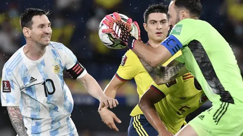 Lionel Messi se quedó sin gol frente a Colombia.