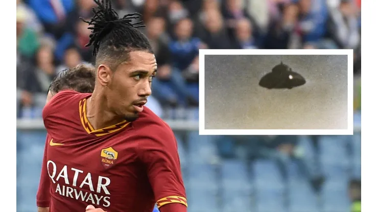 Smalling estaba con su mujer cuando vio el OVNI