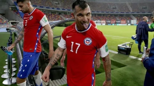 Gary Medel tras el partido de Chile ante Argentina por Eliminatorias.