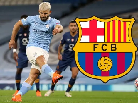 Agüero llega este lunes al Barcelona por la mitad del salario