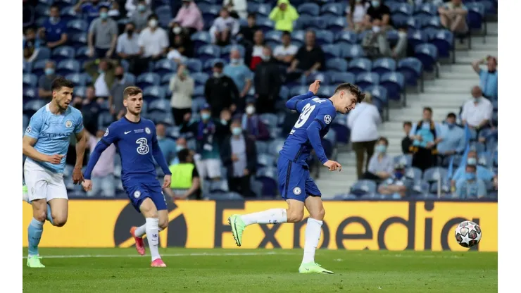 Havertz, la estrella del primer tiempo
