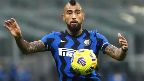 Arturo Vidal habla de su rodilla y espera volver a la cancha este domingo.