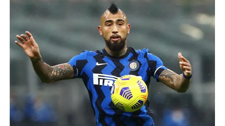 Arturo Vidal habla de su rodilla y espera volver a la cancha este domingo.