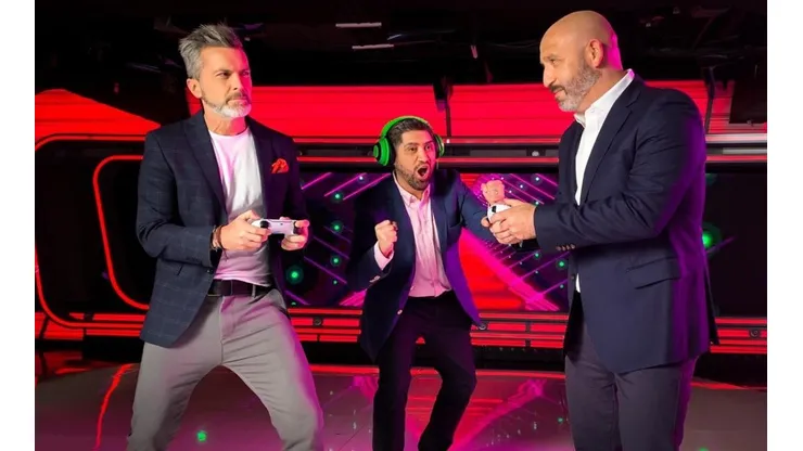 Cristián Sánchez, Patricio Barrera y Rodrigo Vera, los rostros de Mega Game 2021.