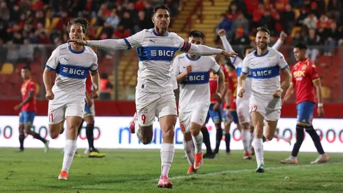 Fernando Zampedri anotó en el último Universidad Católica vs Unión Española, disputado en el Estadio Santa Laura, en la primera rueda del Campeonato Nacional.