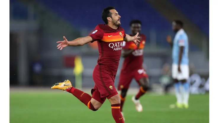 Pedro anotó uno de los goles de la victoria de la Roma
