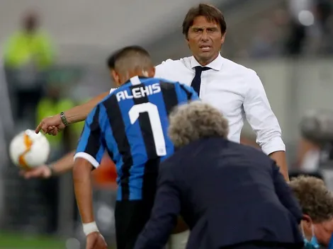 Conte: "Me emociona ver a Alexis hacer ciertas jugadas"