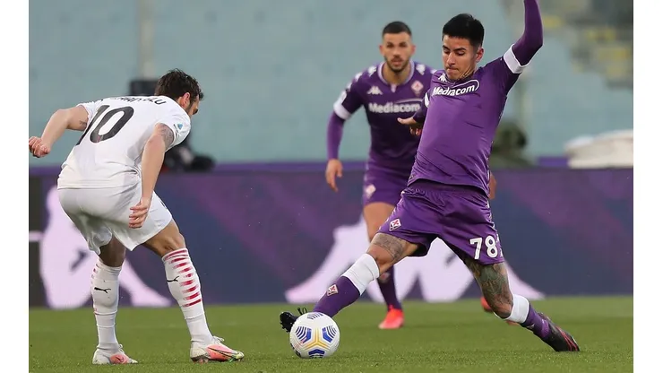 Erick Pulgar fue una de las figuras del empate entre Fiorentina y Juventus por una nueva jornada de la liga italiana