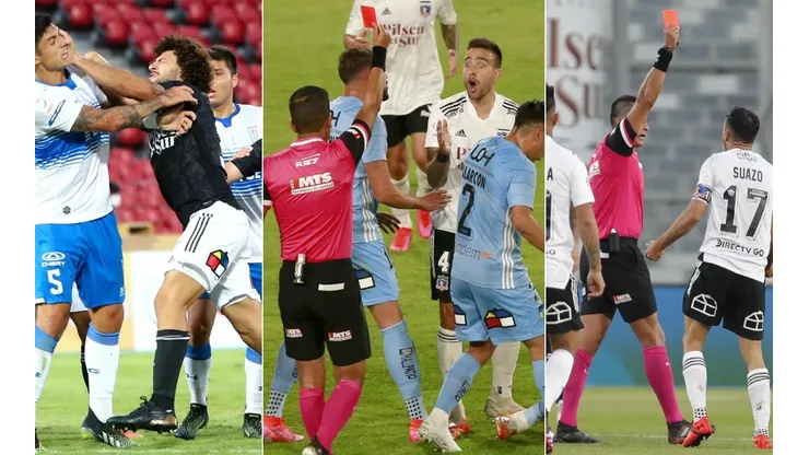 Tres expulsados suma Colo Colo en seis partidos