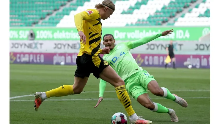 Erling Haaland se lució con un nuevo doblete.