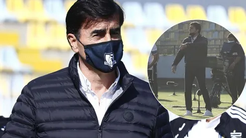 Quinteros usó zapatillas en el duelo ante Everton