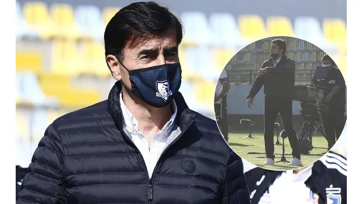 Quinteros usó zapatillas en el duelo ante Everton